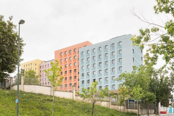 Mobiliario contract para Residencia Livensa Living Bilbao, Alpha Contract
