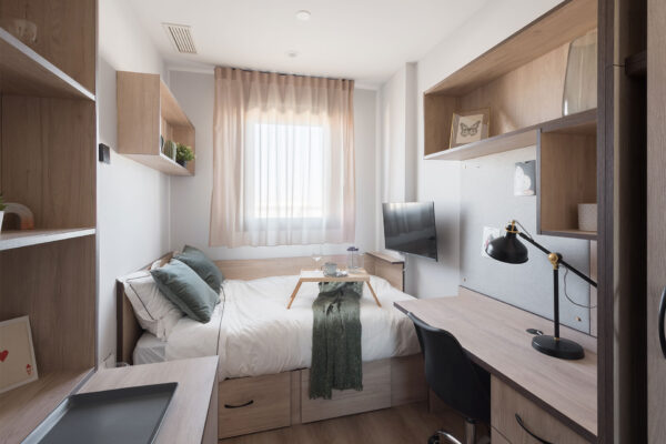 Mobiliario contract en Residencia Sevilla, Alpha Contract