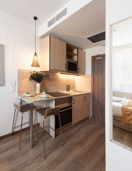 Mobiliario contract para Residencia Vicálvaro, Alpha Contract