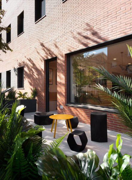 Mobiliario contract en Residencia de Estudiantes Vicálvaro - Alpha Contract