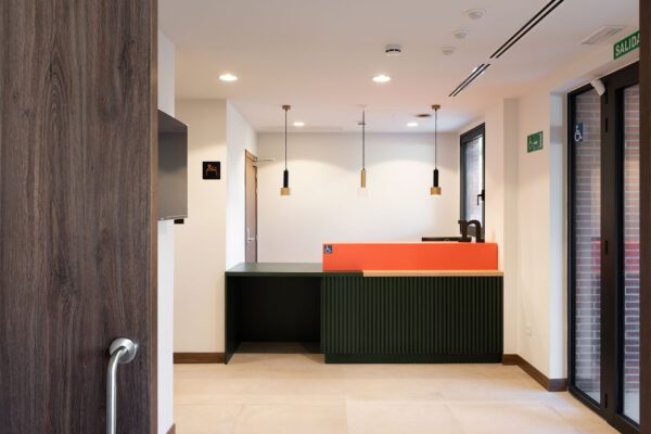 Mobiliario contract en Residencia de Estudiantes Vicálvaro - Alpha Contract